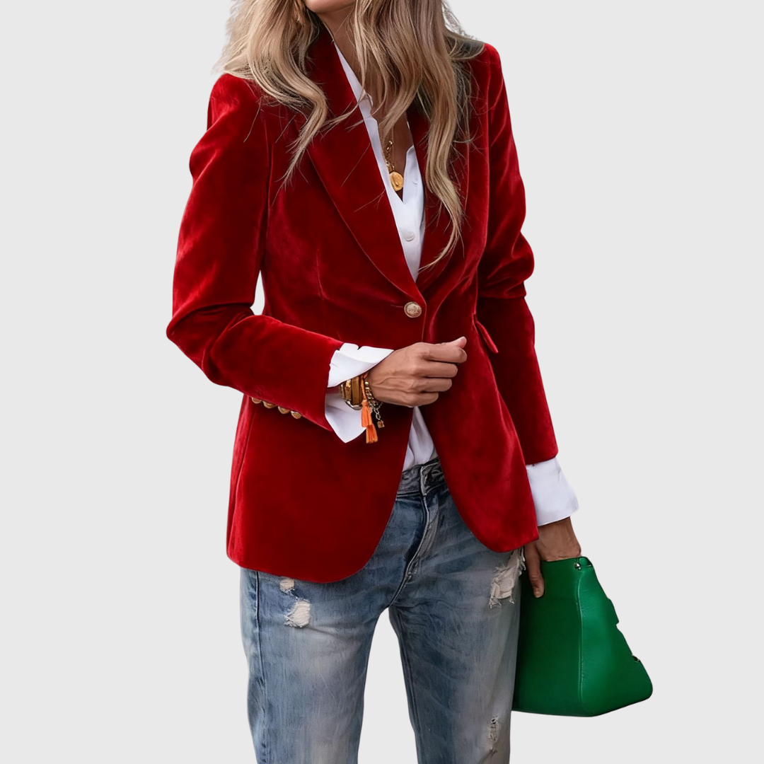Alessia – Blazer elegante con un bottone