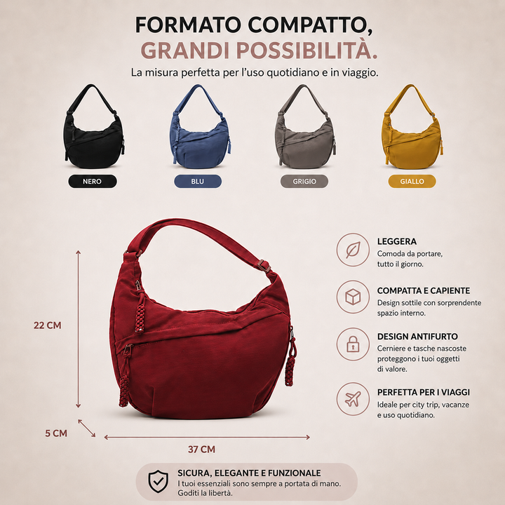 Gioia | Borsa a Spalla Arancione