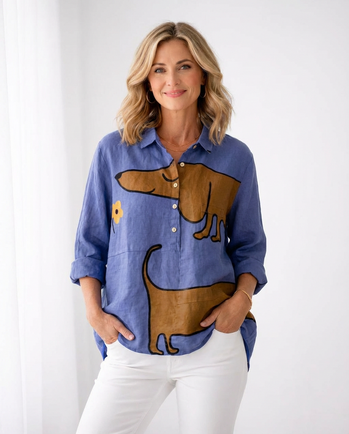 Palmira | Camicetta Senza Tempo con Stampa