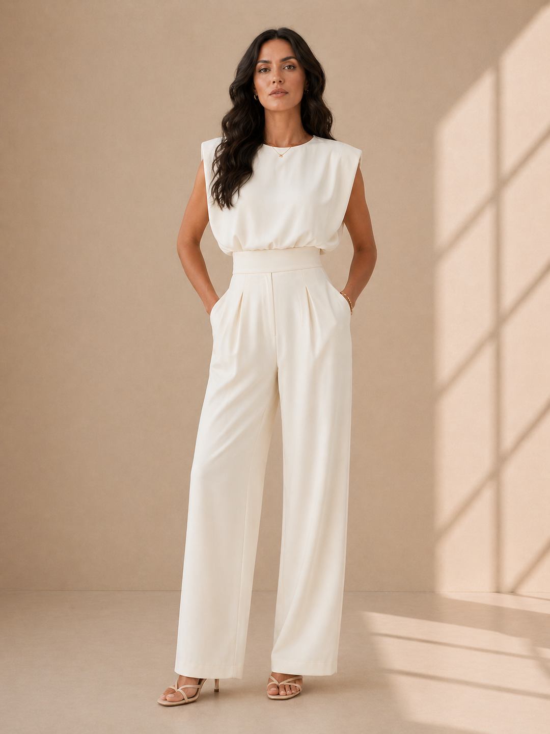 Ariia | Tuta Elegante con Spalle Strutturate